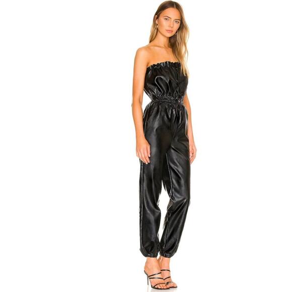 Lovers + Friends Heila Jumpsuit in Black NWT Size Small - Picture 2 of 3